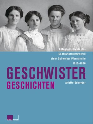 cover image of Geschwistergeschichten